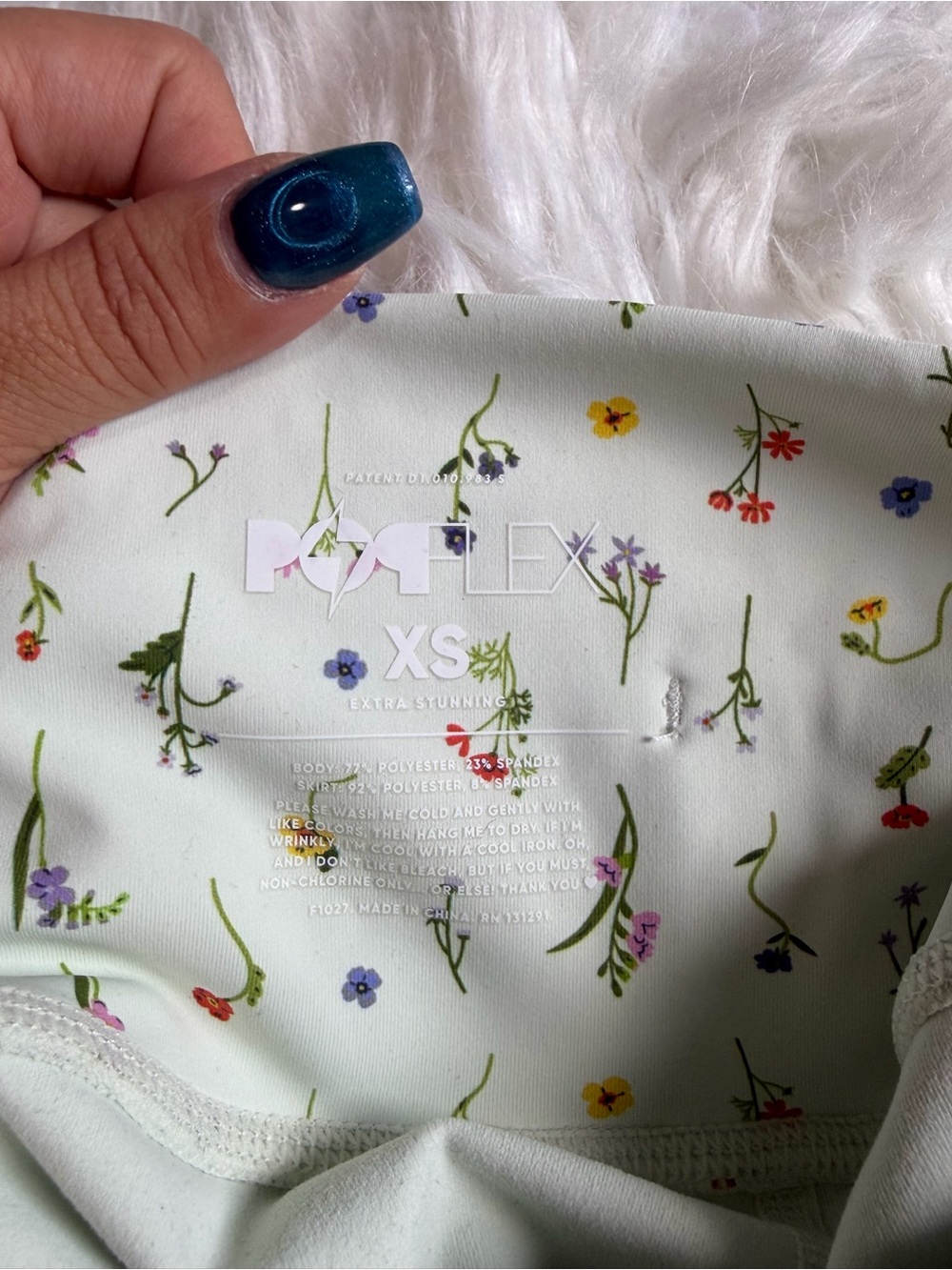Popflex Pirouette Skort Meadow - Picture 4 of 4